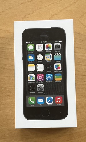 iPhone 5 S Space Gray 16GB Bild 4