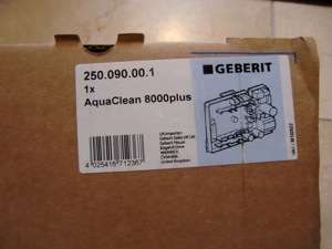 Defekte Steuereinheit für Dusch-WC Geberit AquaClean 8000plus Bild 2