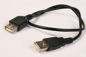 USB 2.0 Verlängerungkabel Anschlusskabel Kabel A Buchse Stecker Anschluss 0,5m 