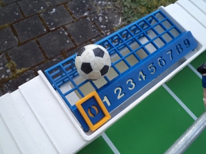 Marken Tisch - Kicker CHARTON Tischfußballspiel, Made in Frankreich, wenig benutzt, 1a Zust, m. Ball Bild 4