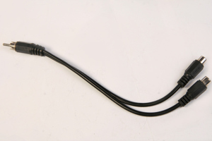 Adapterkabel 3,5 mm Klinken Stecker auf 2x Buchse 20 cm 