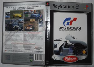 CS Sony Gran Turismo 4 Driving Simulator für Playstation 2 kaum gespielt Bild 1