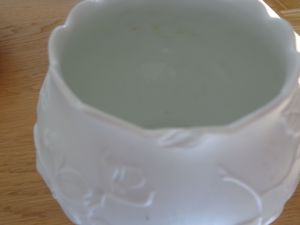Vintage - Vase - Blumenvase - AK Kaiser, weiß Bild 4