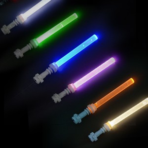  Star wars LED Licht Lichtschwerter  rot,grün, blau   NEU 