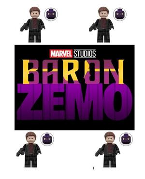 Baron Zemo  Marvel Minifigur  Aus dem Film  Avenger 
