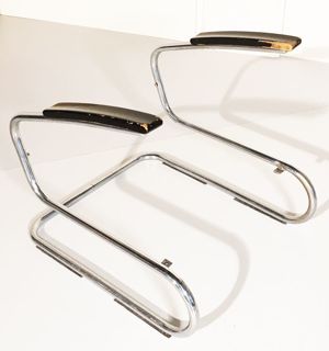 Bauhaus Sessel und Tisch Freischwinger S411 Bild 10