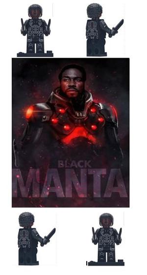 Black Manta (Aquaman) Marvel Minifigur  Aus dem Film Aquaman