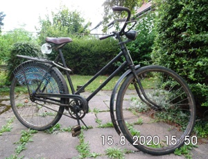 Oldtimer, 28"er Damenrad von 1949 oder früher, Fahrradoldtimer, Bild 7