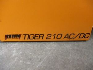 WIG - Schweißgerät Rehm, Modell Tiger 210 ACDC Bild 5