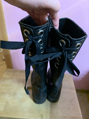 stiefel mädchen 32 schwarz 