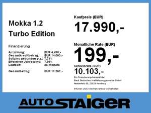 Opel Mokka 1.2 Turbo Edition Klimaanlage, PDC, Alu Bild 4