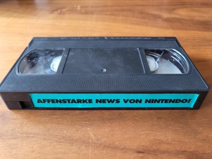 Sehr alte Nintendo "The King of the Jungle" VHS Kassette Bild 4