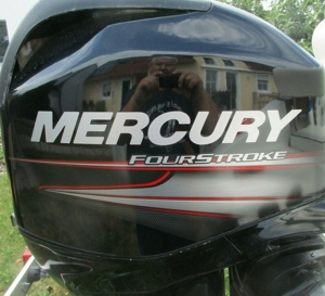 Außenborder Mercury 60PS 4 Takt Langschaft wenig Betriebstunden Bild 5