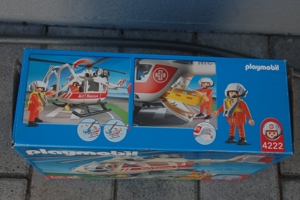 playmobil Hubschrauber mit Notarzt, für Kinder von 4 bis 10 Jahren Bild 3
