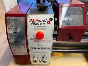 Drehmaschine Drehbank Paulimot PM260-VLP. 1100 Watt, 550mm Spitzenweite. Bild 2