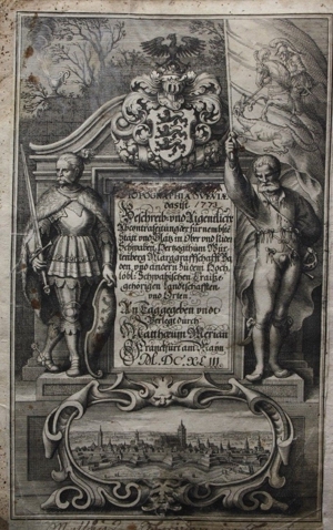 merian,topographia sueviae,schwaben baden württemberg,kupferstiche,1643,ea,rar Bild 5