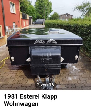 1981 Esterel Klappwohnwagen  Bild 4