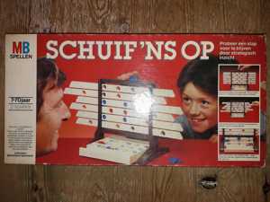 Schuif 'ns Op, MB Spiele, Gesellschaftsspiel, Strategiespiel Bild 1