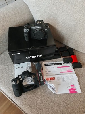 Canon EOS R5 45,0MP Spiegellose Systemkamera - Plus ZUBEHÖRPAKET Bild 5