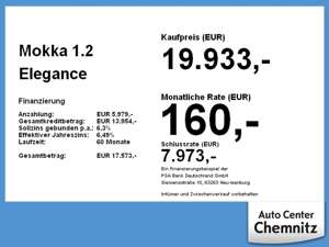 Opel Mokka 1.2 Elegance LED Navi Teilleder Kamera Bild 4