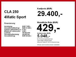 Mercedes-Benz CLA 250 4Matic Sport AMG Styling performance Pano Memory s Bild 4