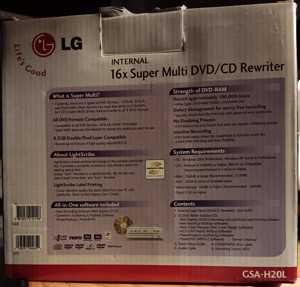 CD DVD Brenner LG Super Multi DVD CD Rewriter Bild 2