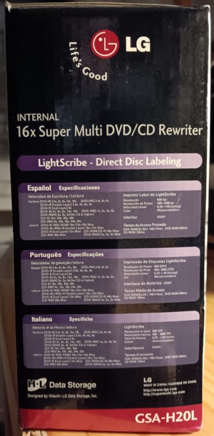 CD DVD Brenner LG Super Multi DVD CD Rewriter Bild 3