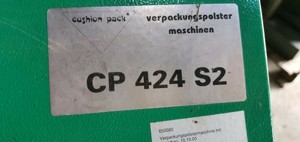 cushion pack CP 424 gebraucht Verpackungsmateriel Polstermatten Kartonagen Bild 4