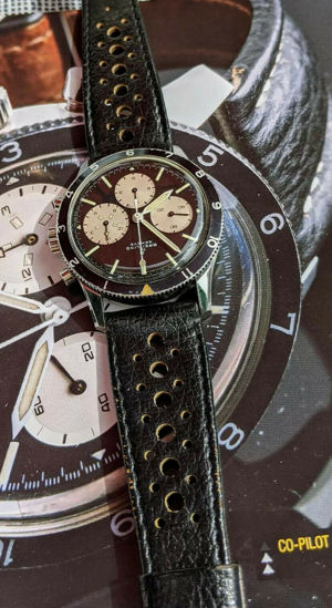 Breitling Vintage Jean-Claude Killy Ref.365CP Co-Pilot Chronograph 1967 Bild 6