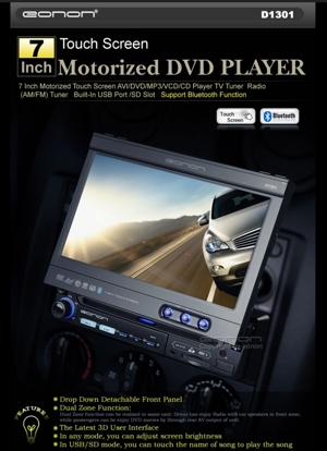 Eonon D1301 - Car DVD-Radio Bild 1