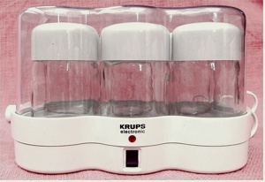 Krups Joghurette Typ 237 - Joghurtbereiter Joghurtmaschine weiß + 6 Gläser - wie neu Bild 6