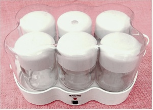 Krups Joghurette Typ 237 - Joghurtbereiter Joghurtmaschine weiß + 6 Gläser - wie neu Bild 1