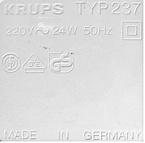 Krups Joghurette Typ 237 - Joghurtbereiter Joghurtmaschine weiß + 6 Gläser - wie neu Bild 5