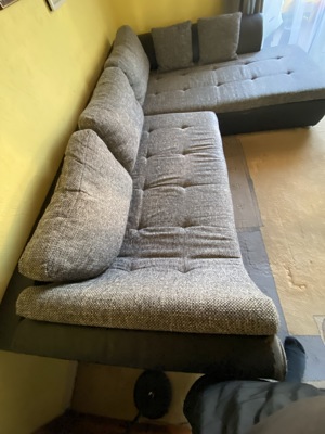 Sofa in L-Form zu verschenken Bild 3