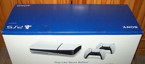 PlayStation 5 Konsole Disc Edition weiß + 2 DualSense Wireless Controller Bild 1