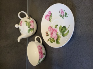 Crown Trent Tee Set, Teekännchen 0,4l +Teetasse + Unterteller Bild 3