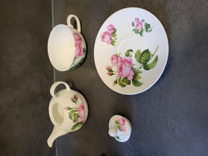 Crown Trent Tee Set, Teekännchen 0,4l +Teetasse + Unterteller Bild 5