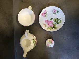 Crown Trent Tee Set, Teekännchen 0,4l +Teetasse + Unterteller Bild 6