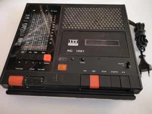 ITT Schaub Lorenz CR-1001 Vintage Radio Cassetten Recorder - 1975 Bild 3