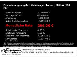 Volkswagen Touran 1.5 TSI Comfortline SHZ PDC Tempo LED 5-Sitzer Bild 2