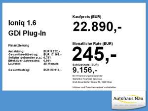 Hyundai IONIQ 1.6 GDI Plug-In Hybrid Premium Incl. Inspektionspa Bild 5