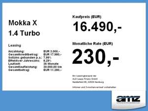 Opel Mokka X 1.4 Turbo Innovation FLA LM W-Paket LED Bild 4
