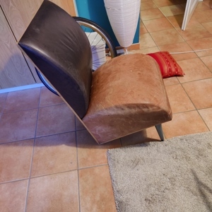 Leder Stühle (Unikate) zu verschenken Bild 2