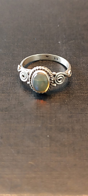 925 Silber-Opal-Ring Bild 4