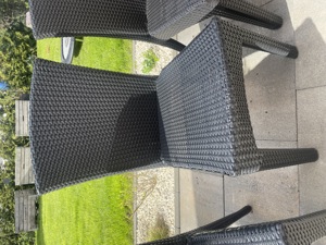 Polyrattan Stuhl Set 4 oder 8 Rattan Stühle Gartenmöbel Bild 6