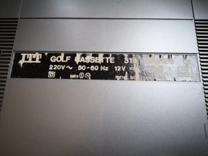 ITT Graetz Golf Cassette Stereo 310 4-x Lautsprecher Baujahr 1986 Bild 8