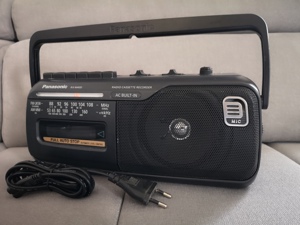 Vintage Cassetten Radio-Recorder Panasonic RX-M40D