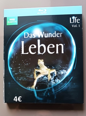 Blurays -Das Wunder Leben, Expedition Erde, unsere wunderbare Erde, Ozeane