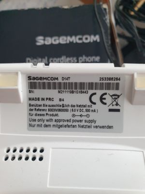 Schnurlos Telefon Bild 3