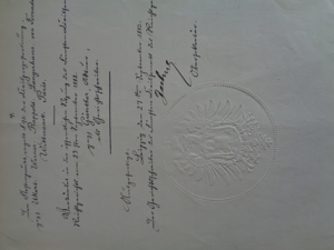 Dachbodenfund, seltene Behördenbriefe von 1900 Bild 4
